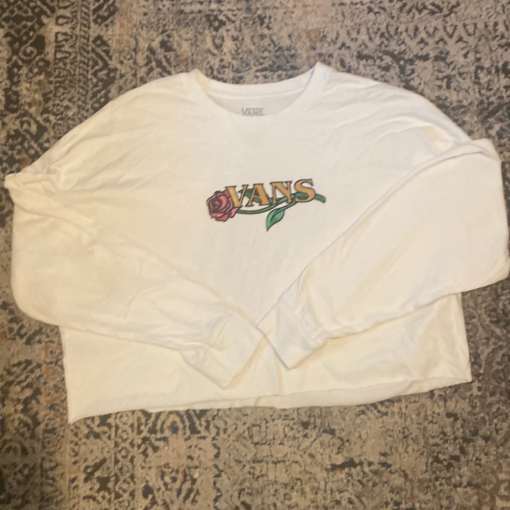 Vans long sleeve -cropped (Large)